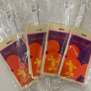 Magic kingdom club travel luggage tags